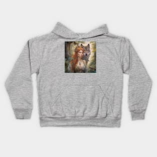 Lady & Wolf Kids Hoodie